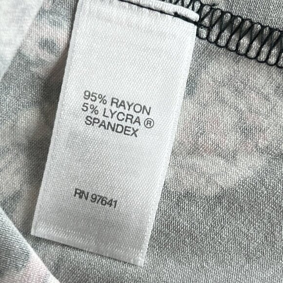 J. Jill Wearever Collection Floral Tunic Dress Black Yellow Pink Size MP - Picture 11 of 11